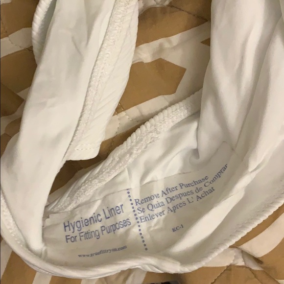 🆕 Nasty Gal ribbed white one piece - Picture 8 of 8